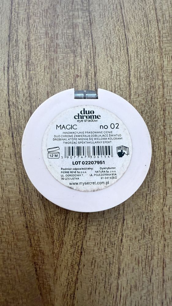 My secret duo chrome cien do oczu kolor 02 Magic