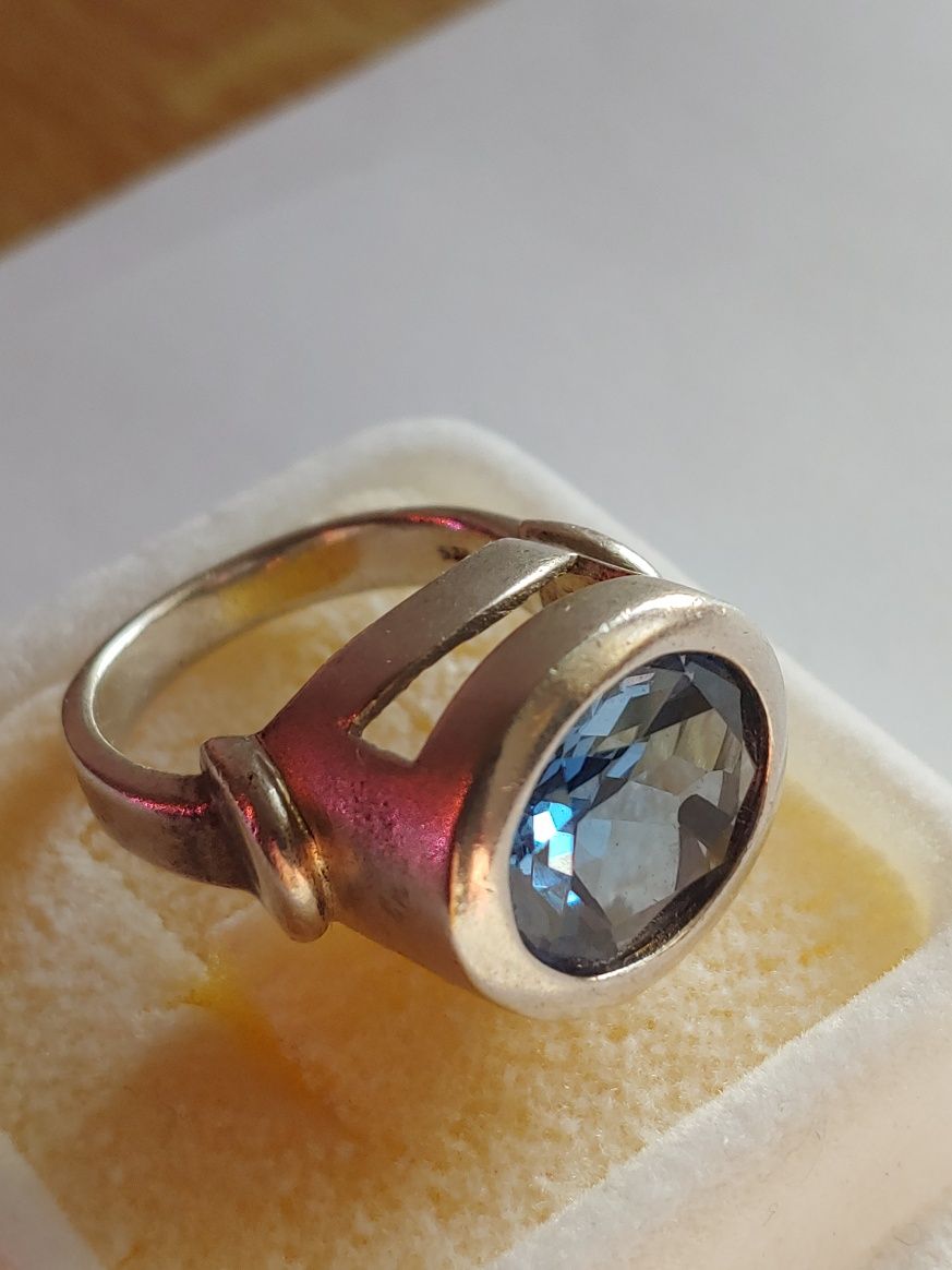 Srebrny pierścionek kopuła srebro 925 pierścień srebrny