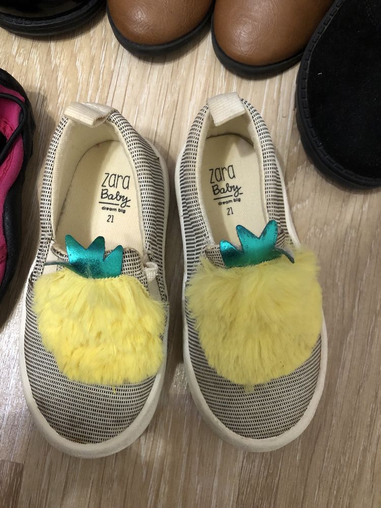 Взуття для дівчинки zara/h&m