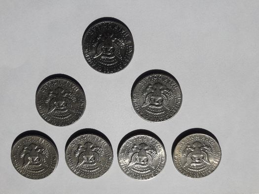 1/2 dolara Kennedy 1971 i 1972