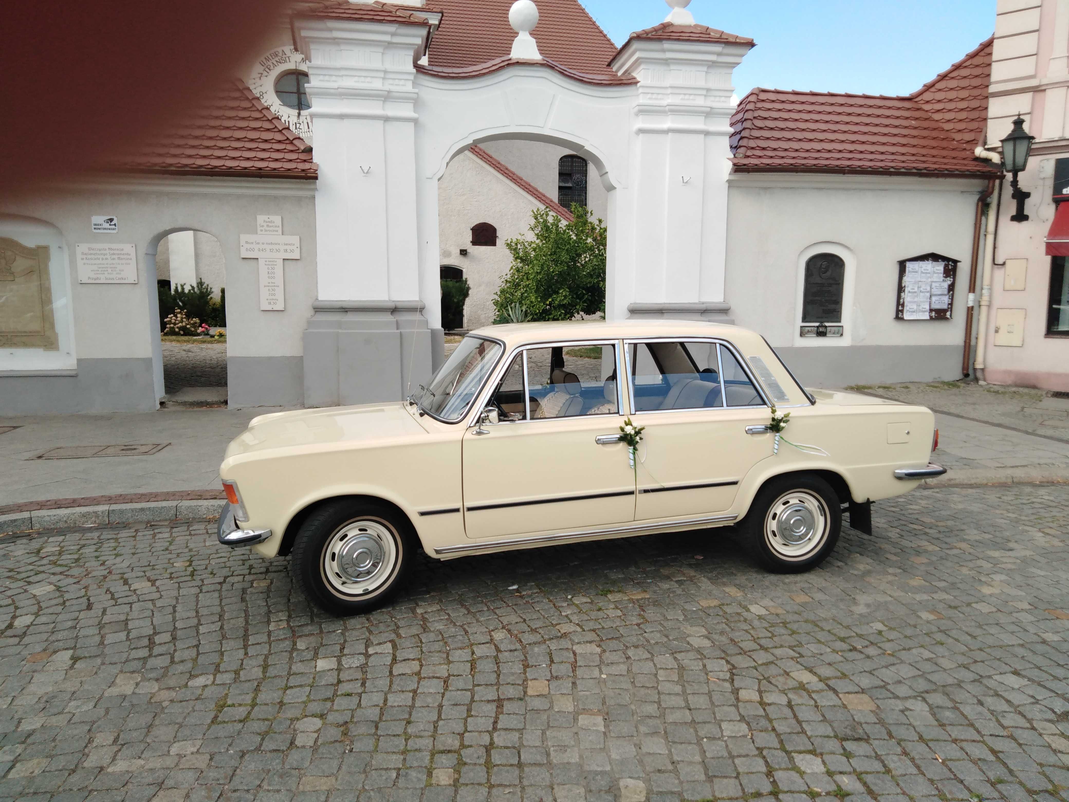 Auto do ślubu-Fiat 125p