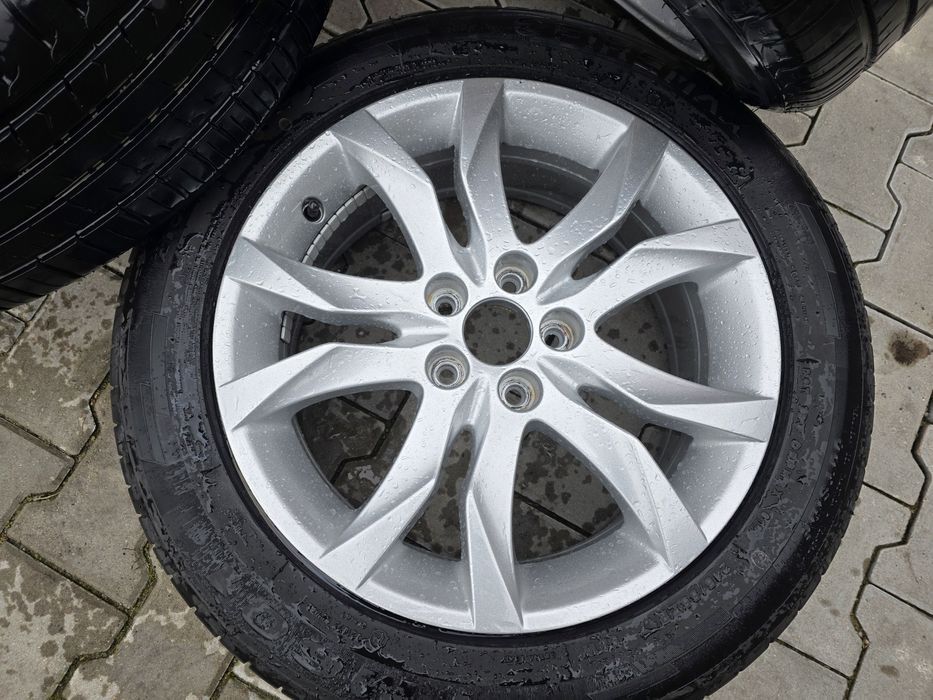 Koła alufelgi 17 Peugeot gotowe do założenia opony jak nowe