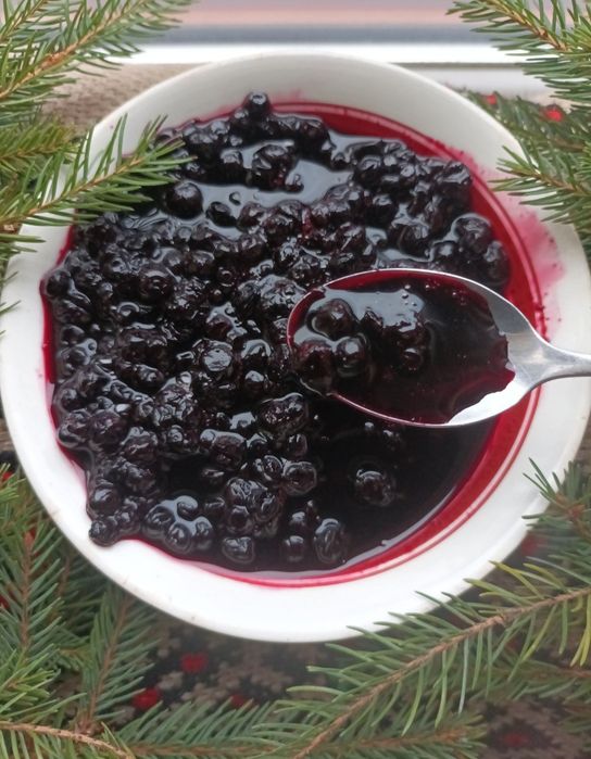 Варення з чорниця, чорниця з Карпат