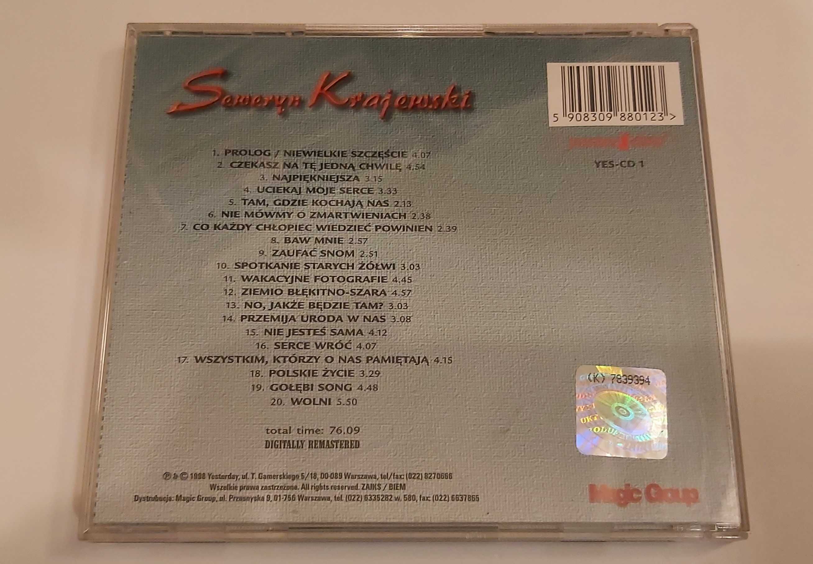 Seweryn Krajewski Czekam na tę jedną chwilę CD