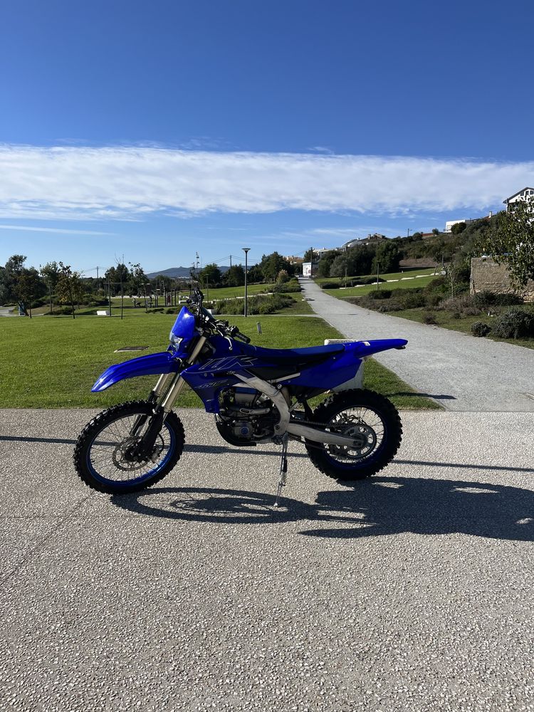 Yamaha wr450f 2022 como nova SEM MATRICULA