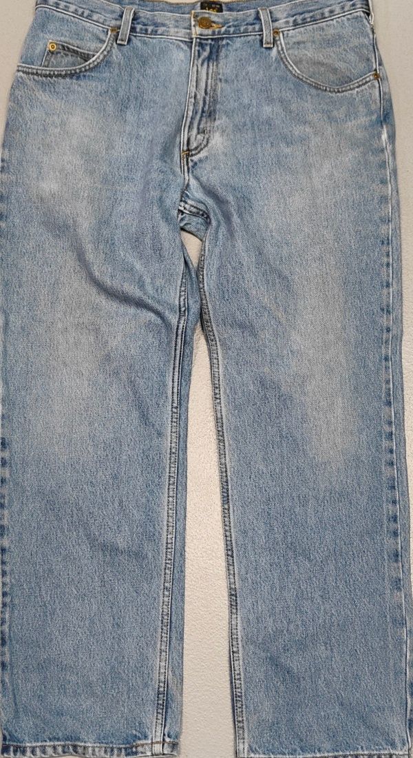 Wr) Lee Brooklyn Comfort oryginalne spodnie jeansowe Roz.36/30
