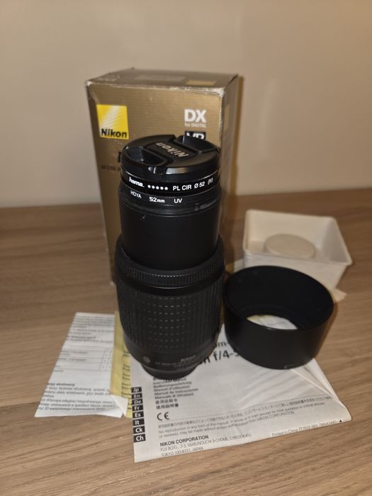 Obiektyw Nikon DX 18-55 oraz DX 55-200