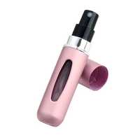 Атомайзер (заправляємий флакон) для парфумів 5 мл рожевий матовий (є 1