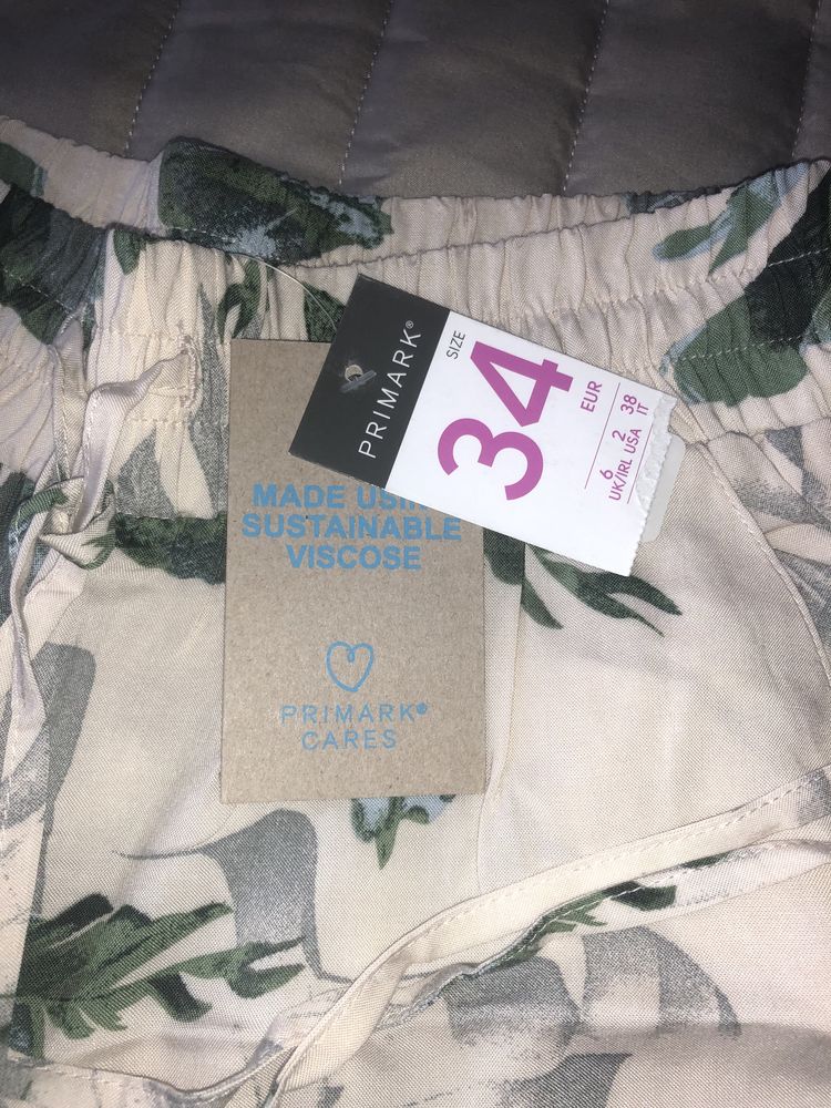 Штаны(кюлоты) Primark.xs.34 размер.