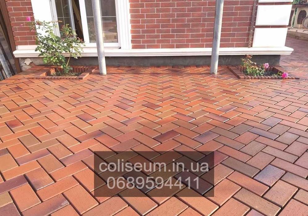 Укладання Клінкерної бруківки та плитки | Київ і область