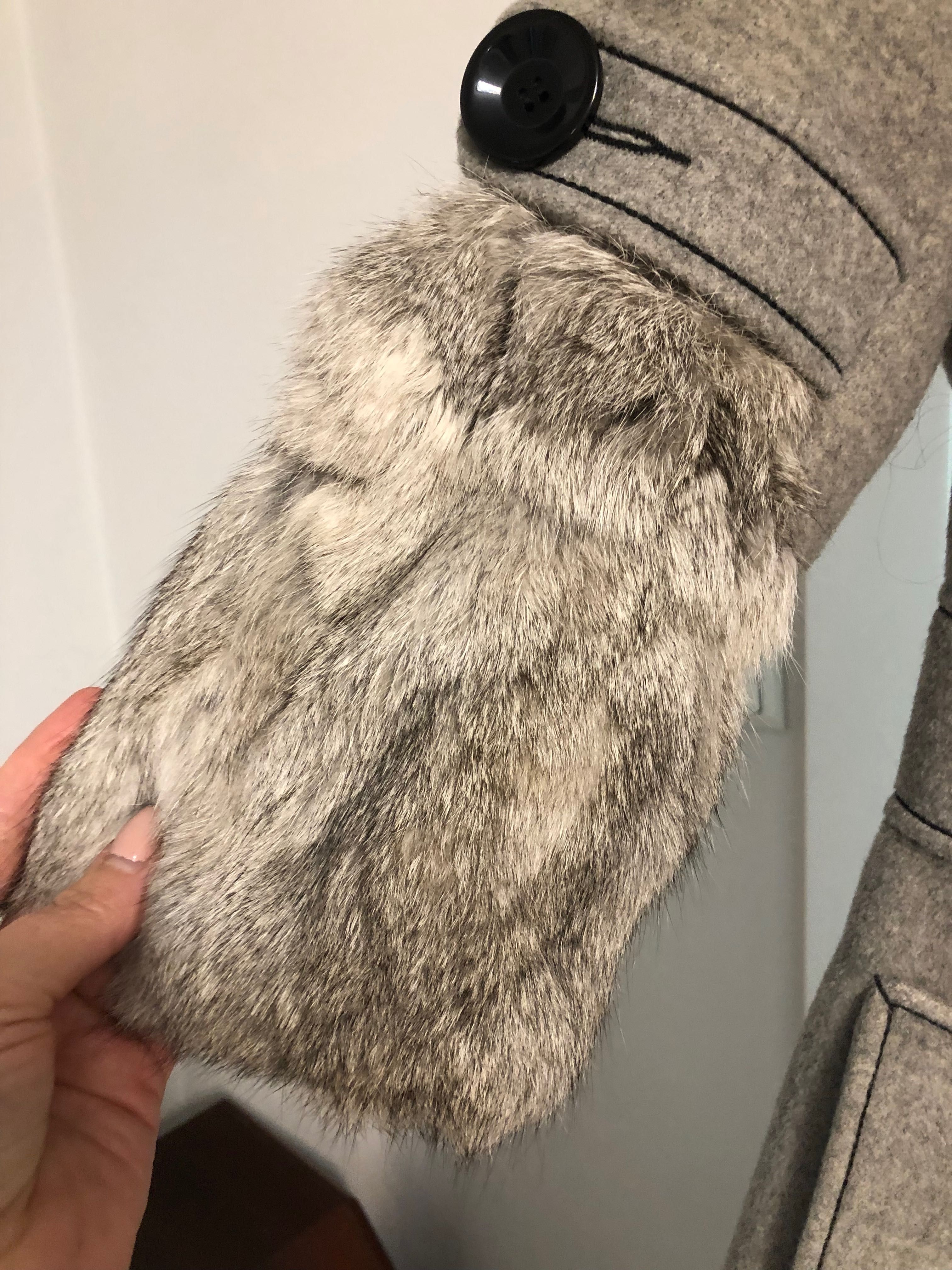 Płaszcz Max Mara 36 szary