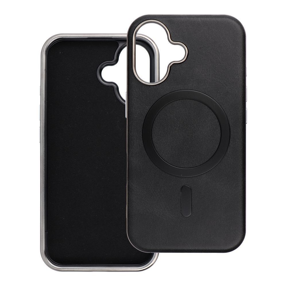 Futerał GENTLEMAN MAG COVER MagSafe do IPHONE 16e (SE 4 2025) czarny