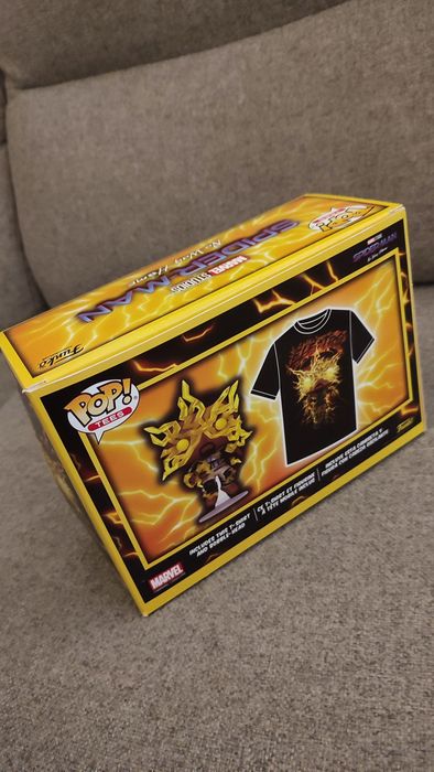 Funko Pop Spiderman Electro 1164 (Glow) - Tshirt XL