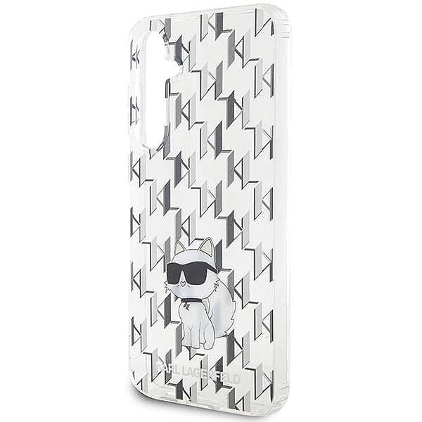 Etui Karl Lagerfeld Monogram Choupette na Samsung Galaxy S23 FE - prze