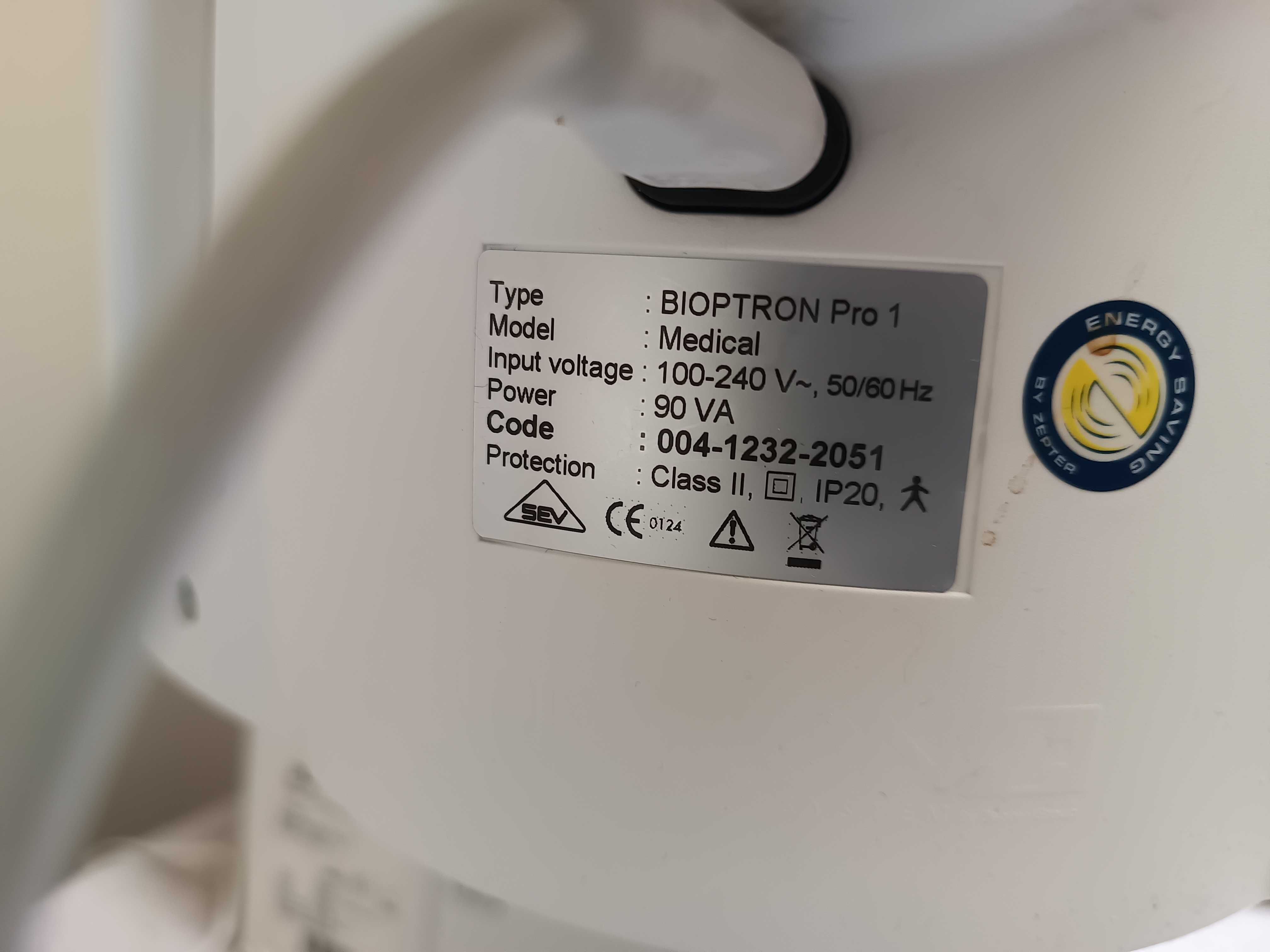 Lampa Zepter BIOPTRON Pro 1 PRO1 z statywem GWARANCJA