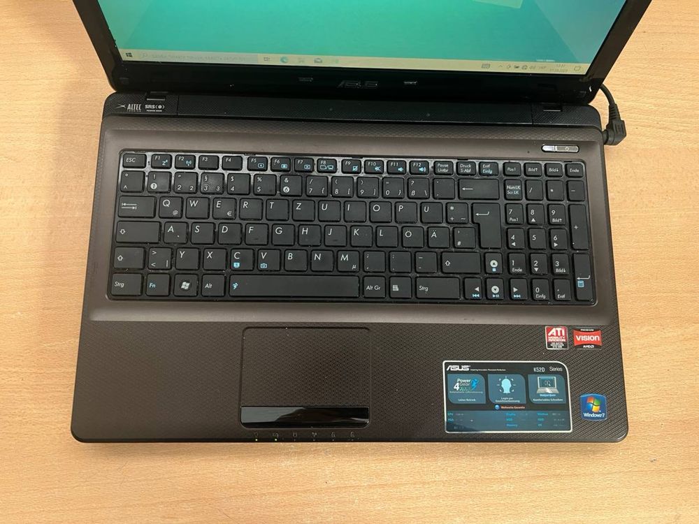 Ноутбук ASUS / AMD Turion II P520 / 4 ГБ / 465 ГБ HDD