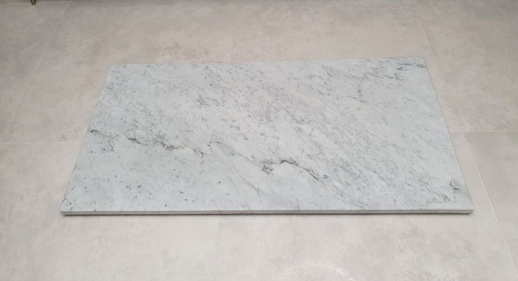 Blat płyta marmur Carrara bianco 120×60 szary