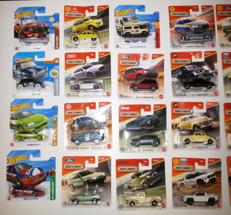 Carros Hot Wheels , Matchbox , Majorette , Escala 1/64