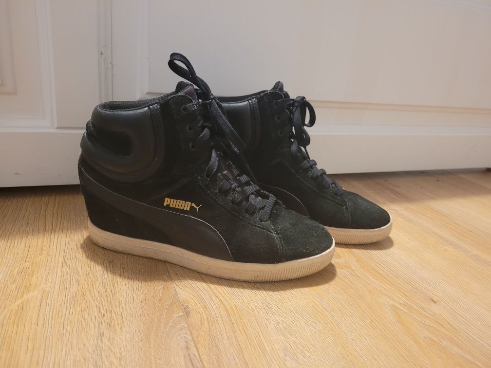 Sneakersy adidasy buty puma vikky wedge
