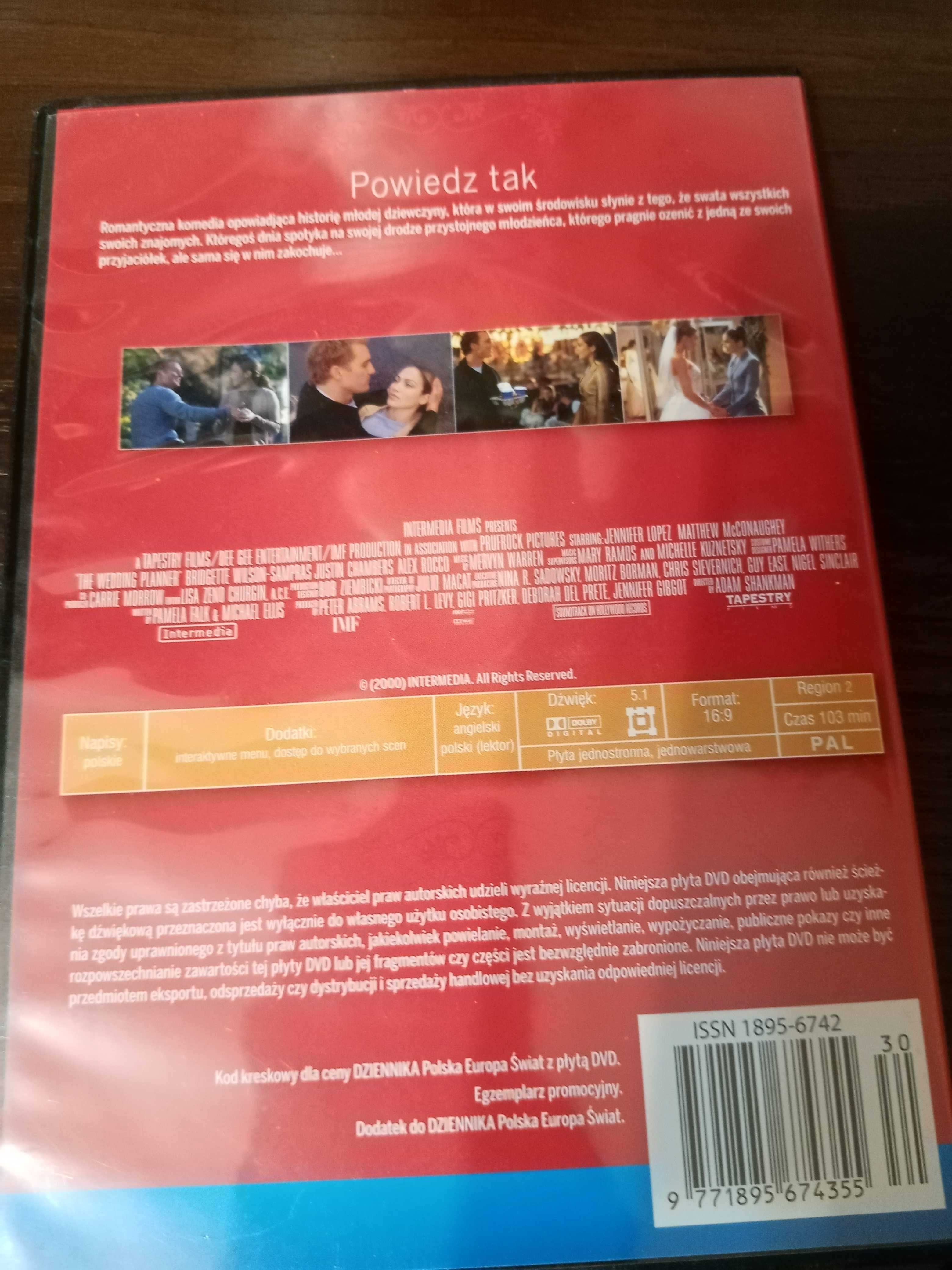 DVD film Powiedz tak