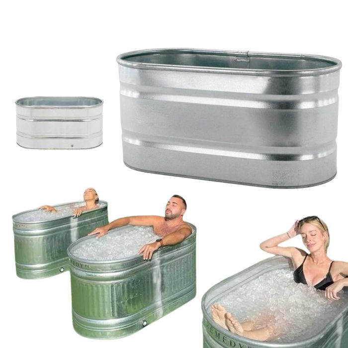 Wanna ZBIORNIK Na Wodę TANKOWIEC Pojec BALIA Ogrodowa STAL 380L Jakość