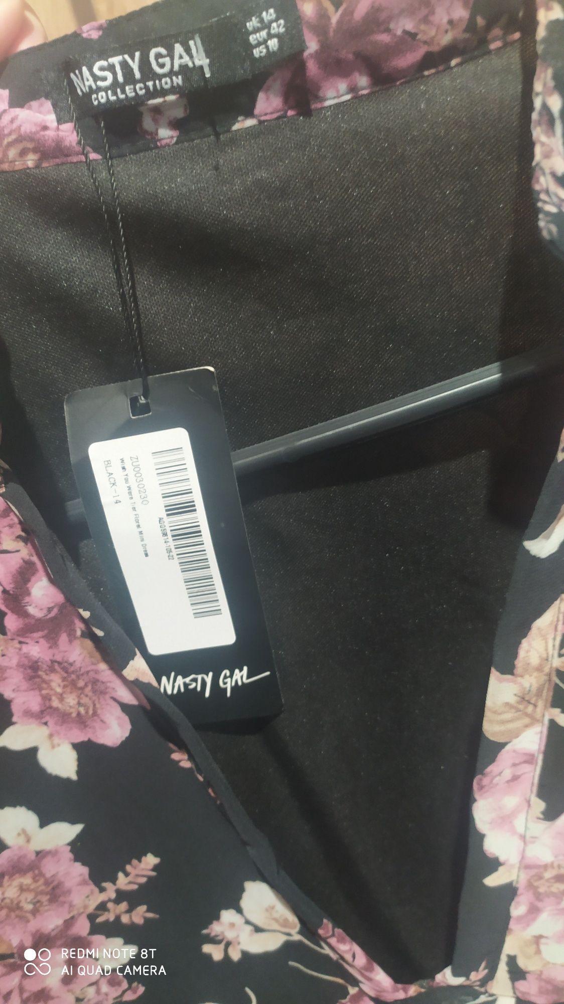 Zwiewna lekka sukienka tunika nasty gal 42. Nowa z metką.