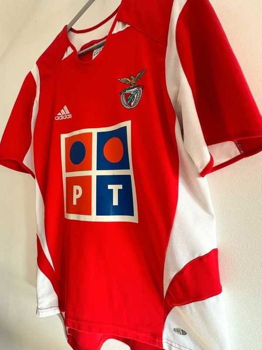 Camisola Benfica 05/06 adidas - Miccoli 30 (tamanho M)
