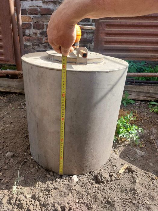 Бак из нержавейки с крышкой