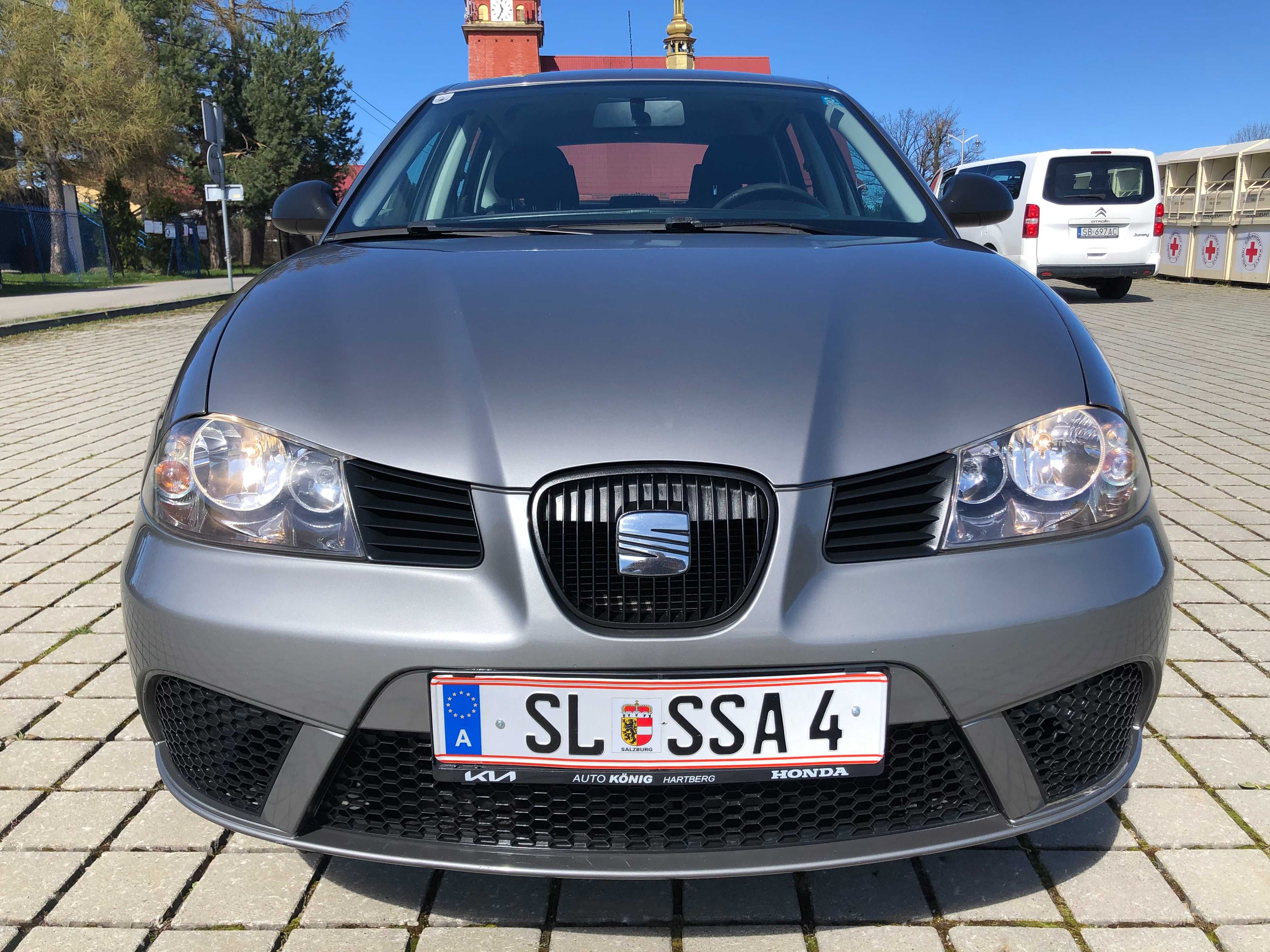 SEAT IBIZA 2008 LIFT POJ. 1.2 BENZ. PRZEB. 143 tyś. km serwis klima