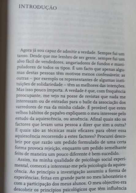 Influência; A Psicologia da Persuasão - Robert B. Cialdini