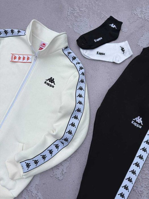 Зимовий чоловічий спортивний костюм Kappa без капюшону