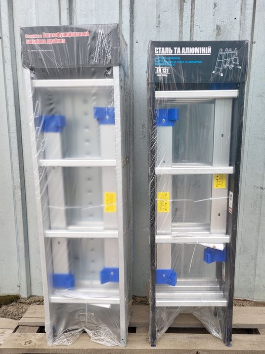 Драбина транформер алюмінієва 4*4, 5*4.