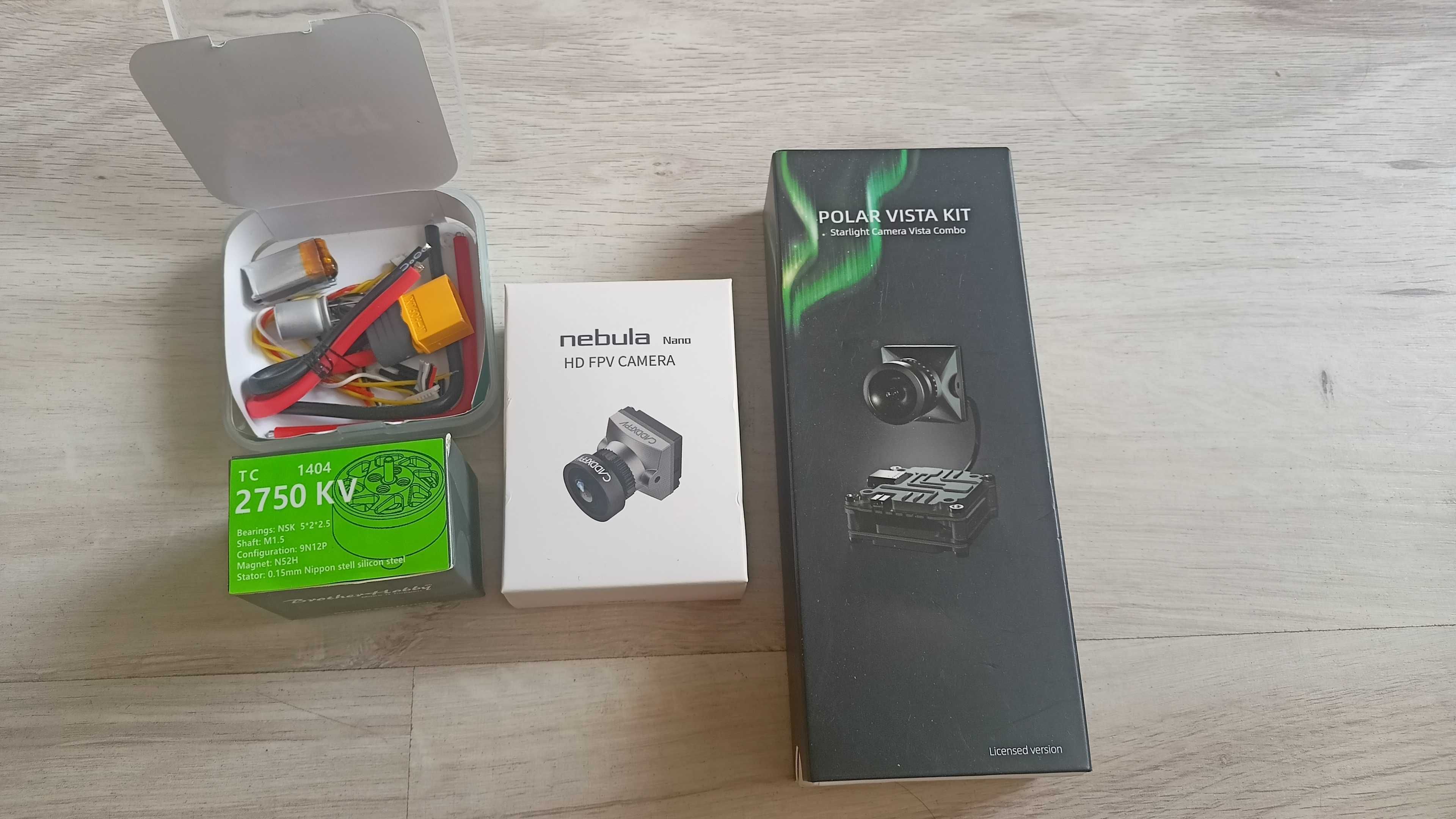 Dron FPV 3,5” Chris Rosser AOS Vista HD ExpressLRS GPS + akcesoria