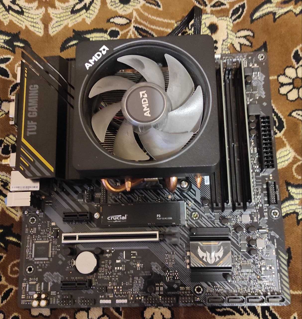 Asus TUF A520M-Plus WiFi + Ryzen 5 5600 + DDR4 G Skill 2x16gb 3200mHz