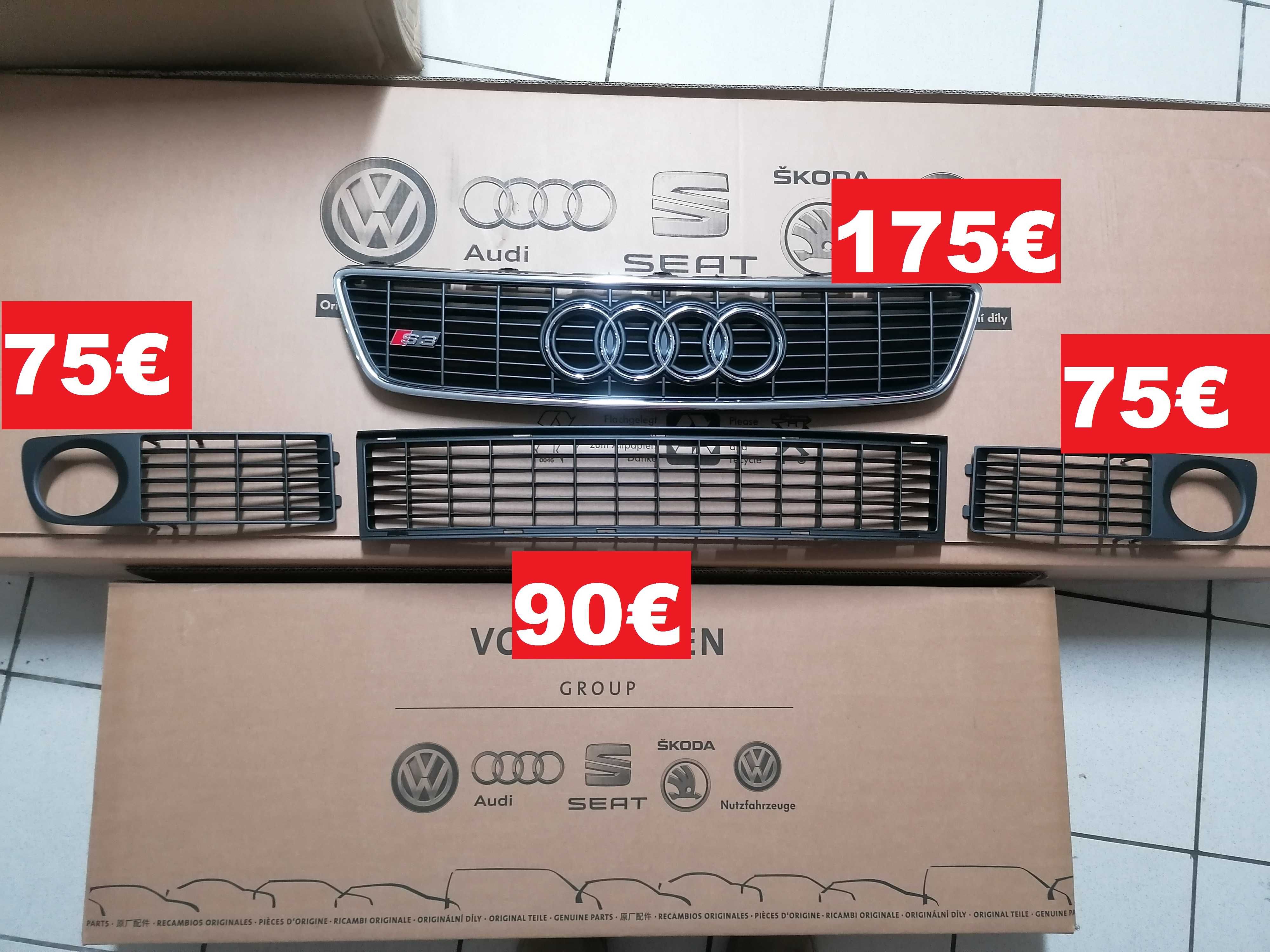 Grelhas Para-choques Audi S3 8L - NOVAS E ORGINAIS AUDI