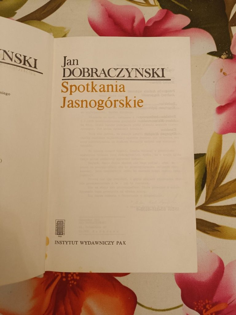 Jan Dobraczyński Spotkania Jasnogórskie