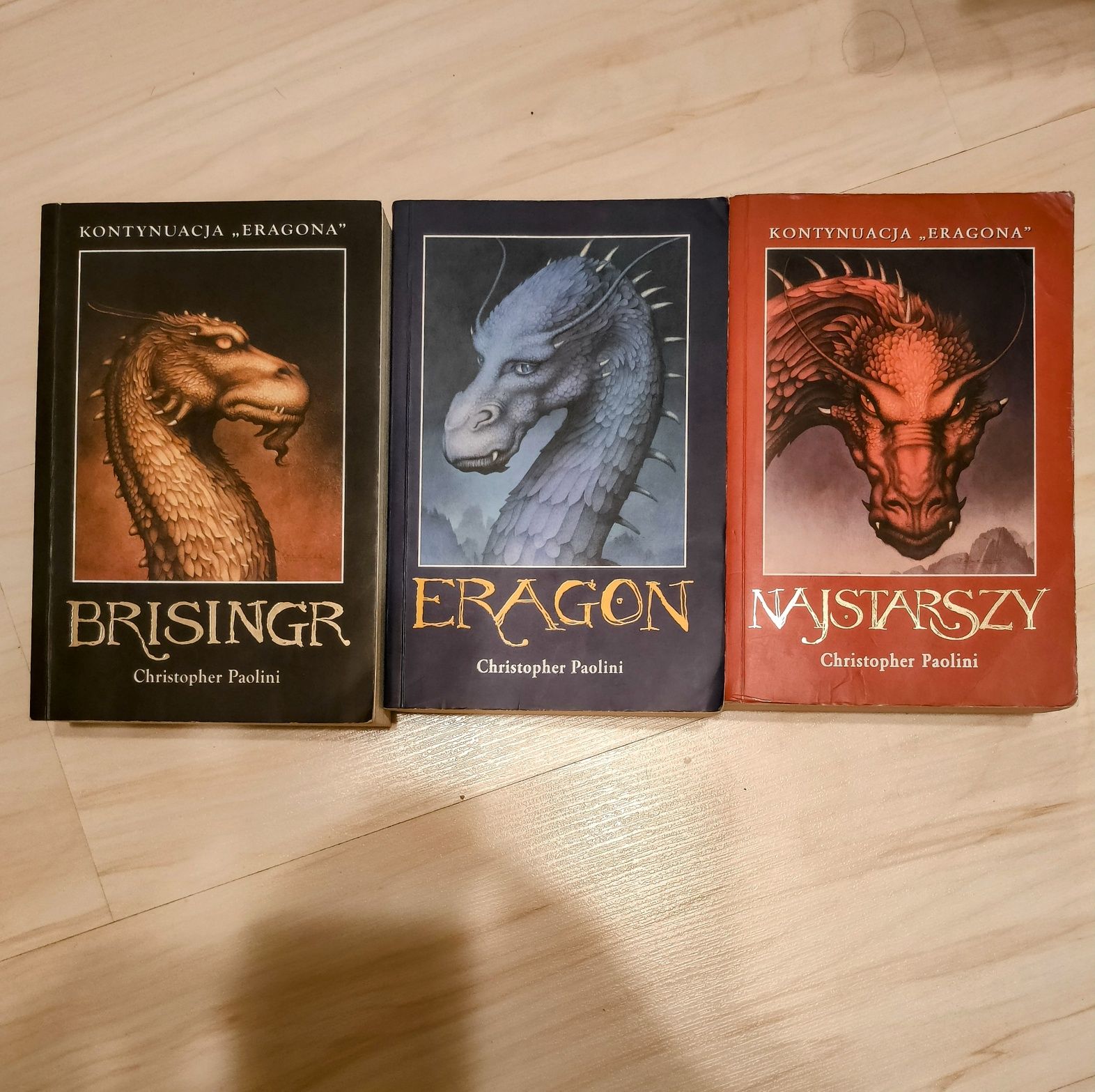 Trylogia Eragon / Brisingr / Najstarszy - Christopher Paolini