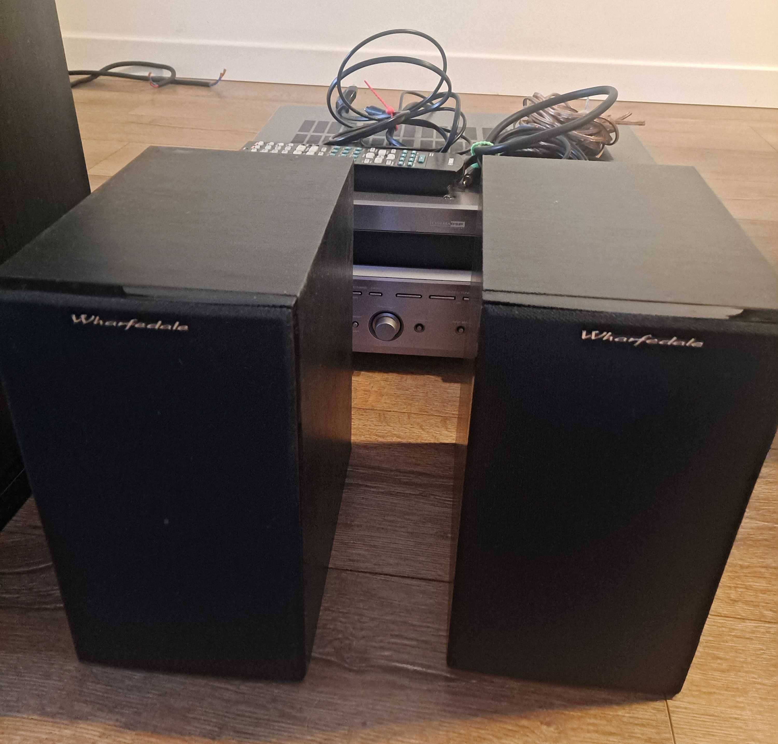 Zestaw kino domowe , głośniki Wharfedale, amplituner Yamaha
