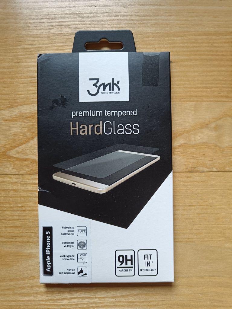 Szkło hartowane 3mk hard glass iphone 5