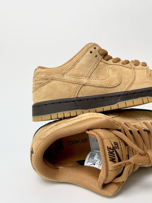 Оригинал Nike SB Dunk Low Wheat (BQ6817 204) оригинальние найк сб данк