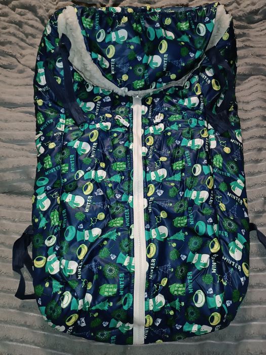 Зимовий конверт на овчині