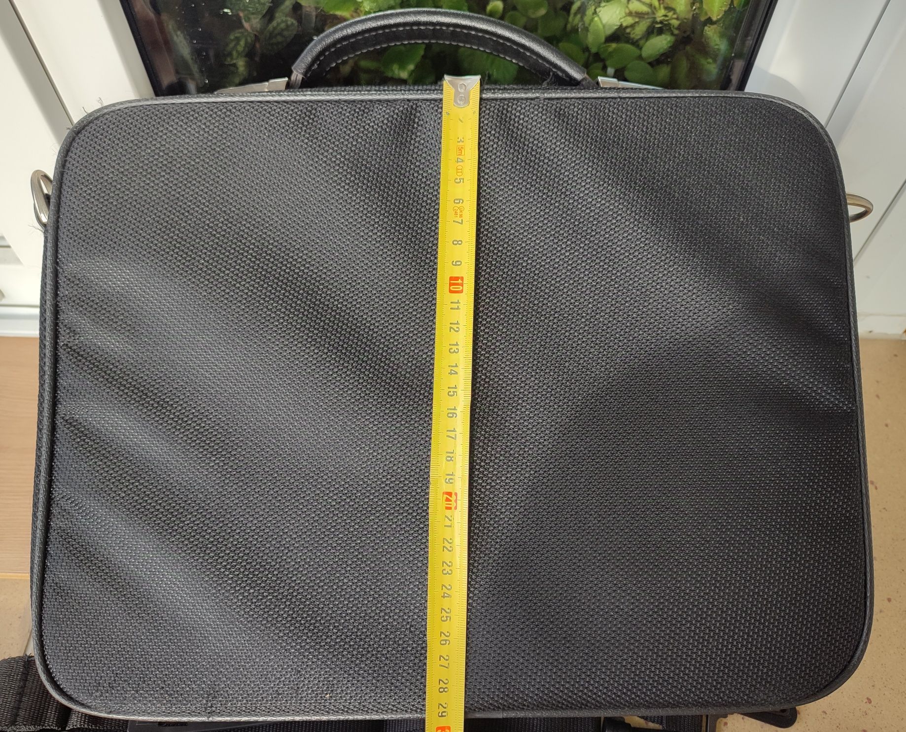 Torba na laptopa Samsonite, nowy pasek, wygodna rączka, organizer