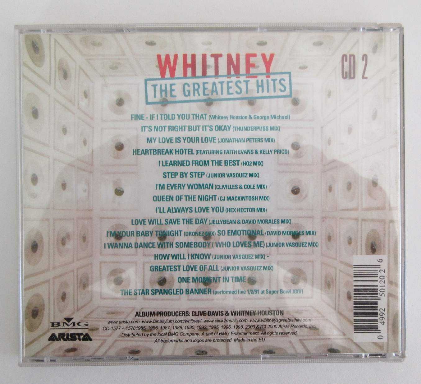 WHITNEY HOUSTON - The Greatest Hits (CD 2)