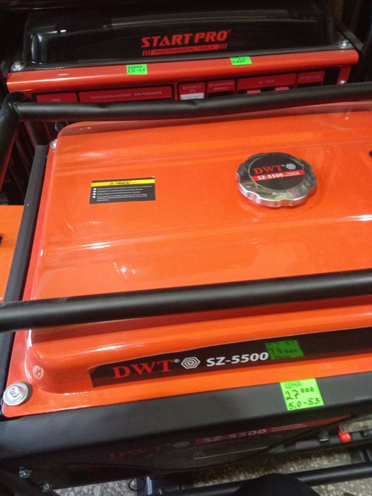 Генератор бензиновий DWT SZ-5500 5.5кВт
