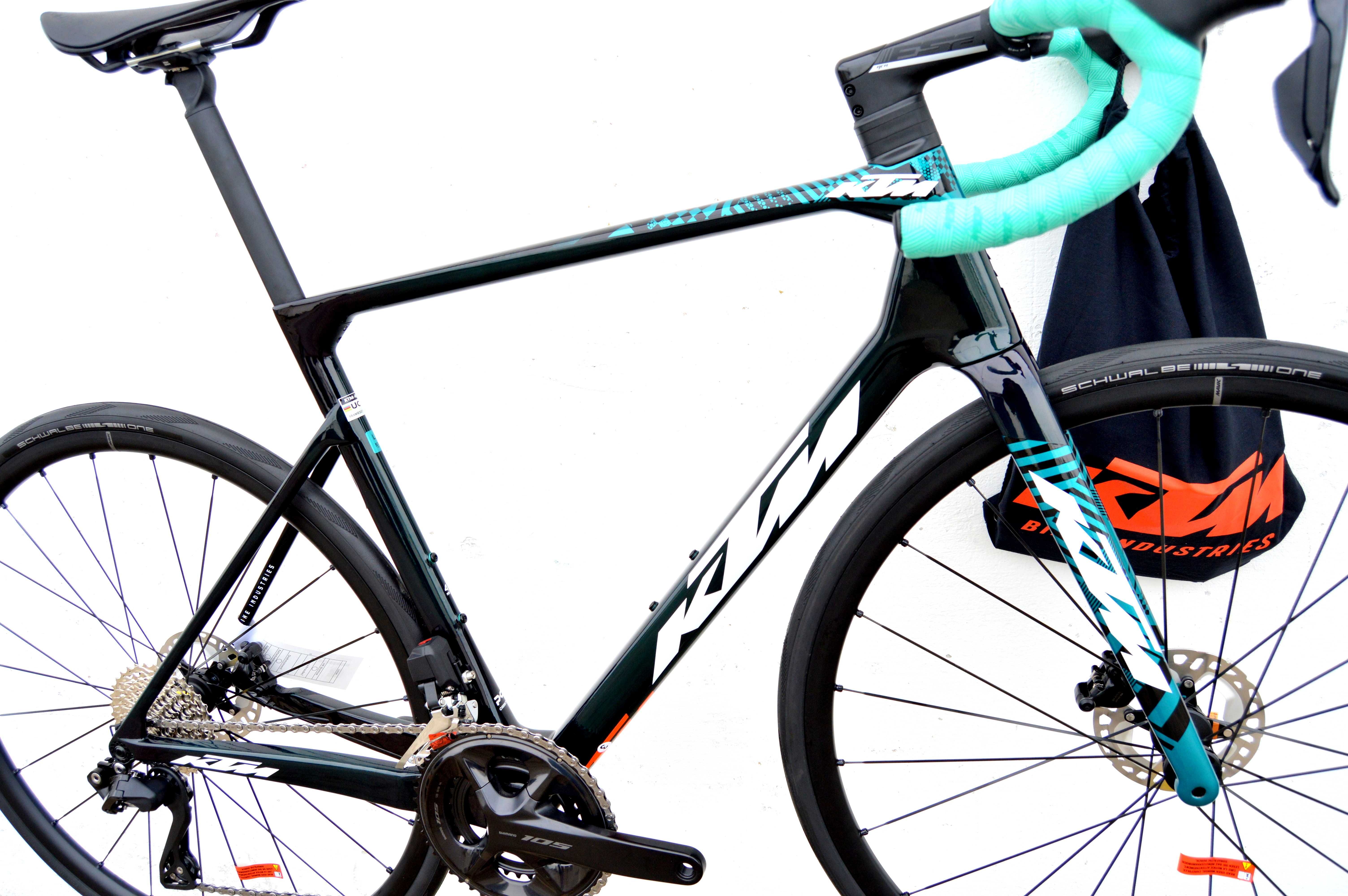 FV23% Przebieg 5km KTM Revelator Alto Elite Di2 elektronika 2x12 XL