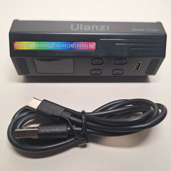 Відеосвітло Ulanzi i-Light Compact Magnetic RGB + Штатив MT-14
