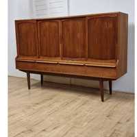 sideboard highboard teak Dania lata 60