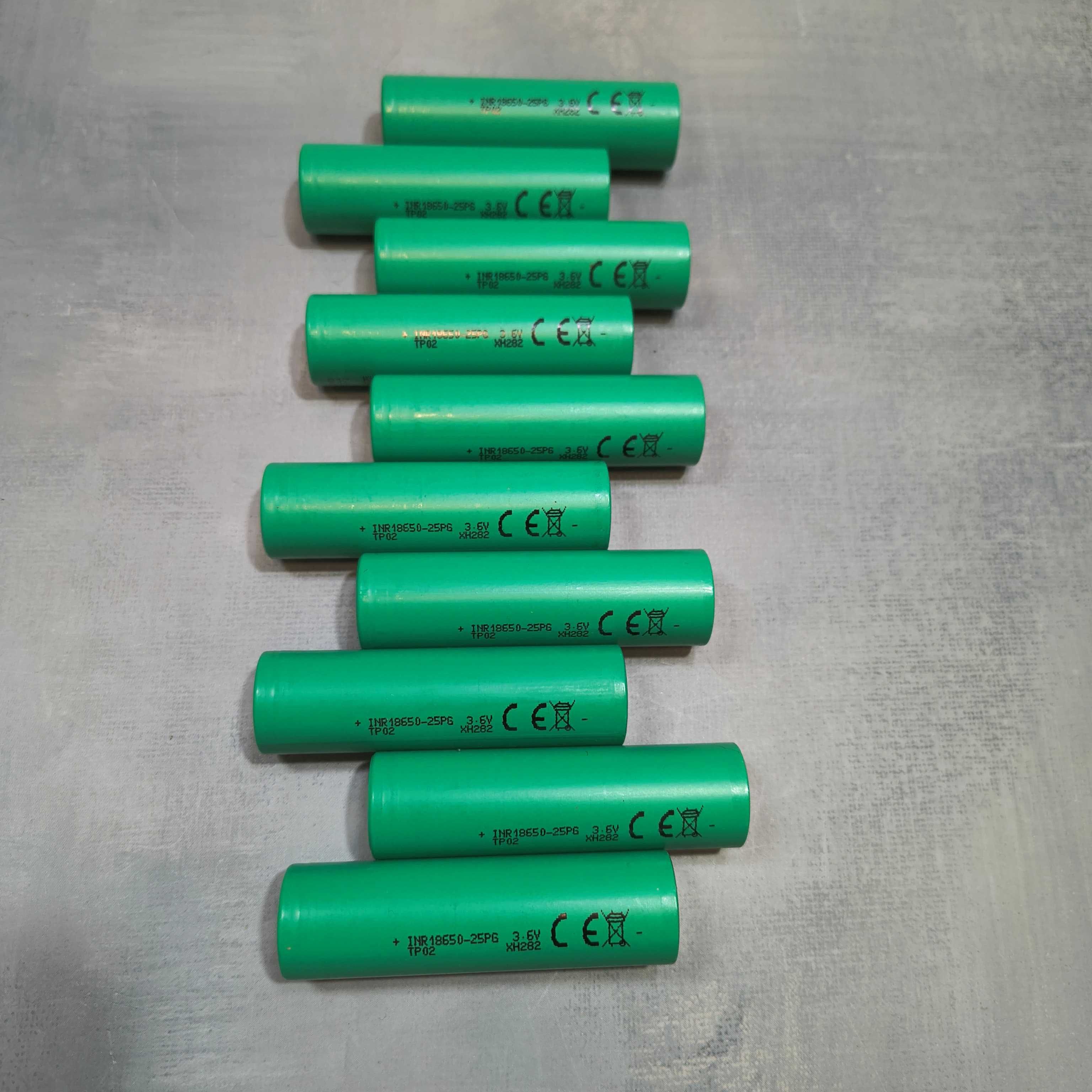 Высокотоковый аккумулятор INR18650-25PG 2500mAh 20A для инструментов