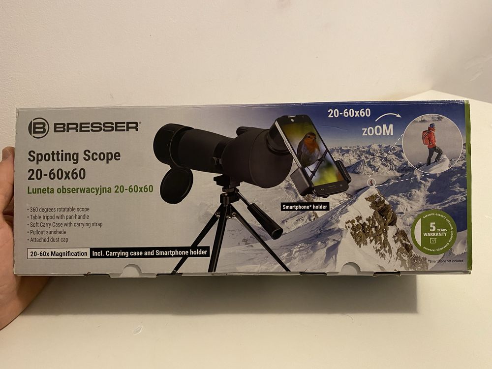 Телескоп BRESSER 20-60x60 Zoom