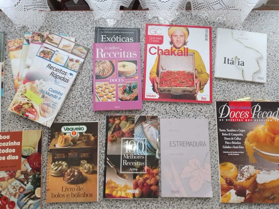 28-Revistas culinária diversas